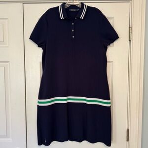 EUC Ralph Lauren Polo Golf Dress Navy Size XL / 16